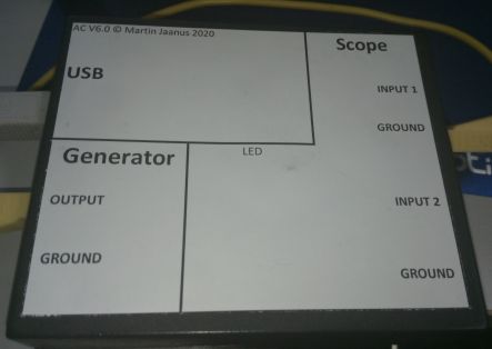 AC generator and scope